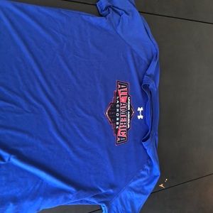 Under armor blue short sleeve